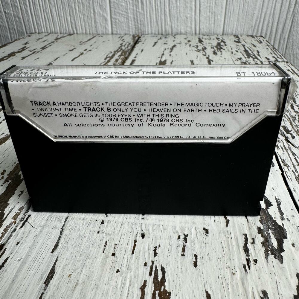 The Pick of The Platters 1979 Cassette Tape Vintage Blues Rock n Roll Classic - Picture 4 of 8